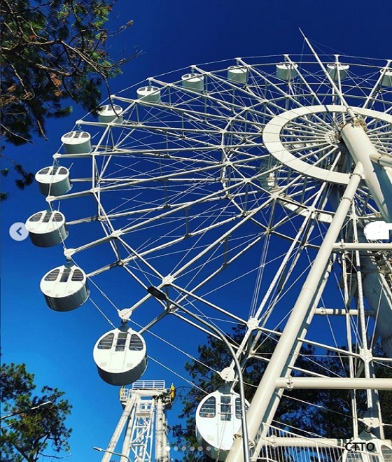 Sky Ranch in  Baguio. 